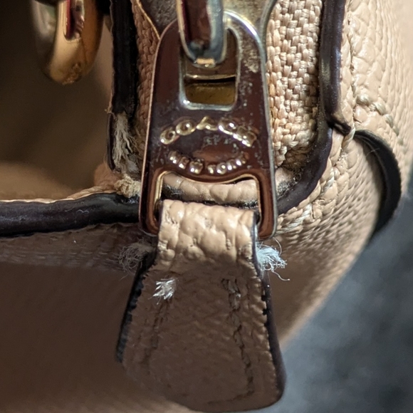 Coach Mini Christie  Carryall /Double Zipper Bag. - Picture 15 of 15